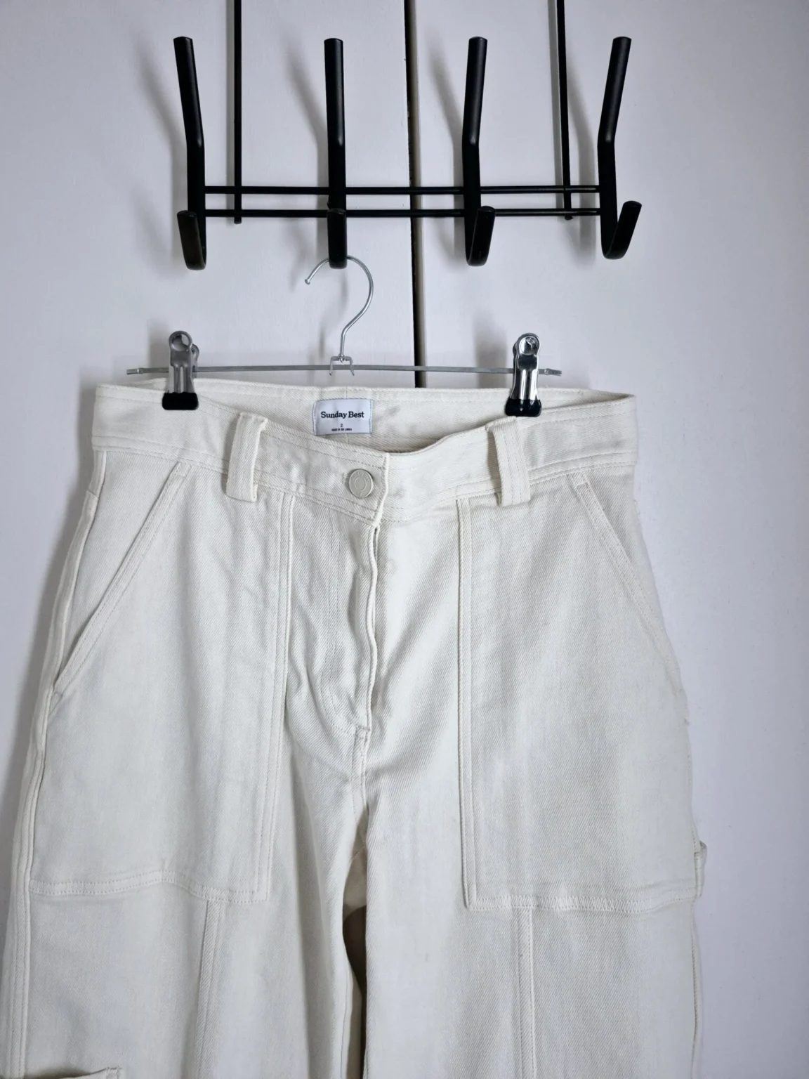 Image for Pantalon Aritzia Sunday Best taille haute grandeur 2
