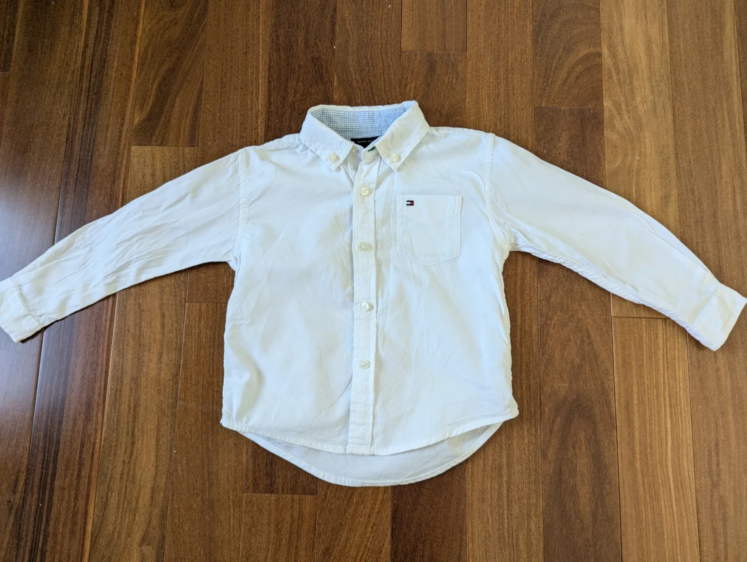Featured image for Chemise blanche Tommy Hilfiger, 3T