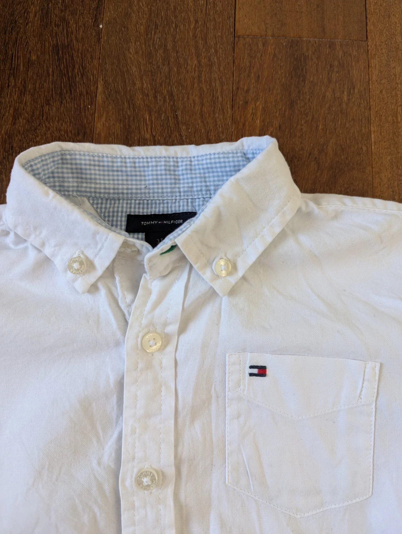 Image for Chemise blanche Tommy Hilfiger, 3T