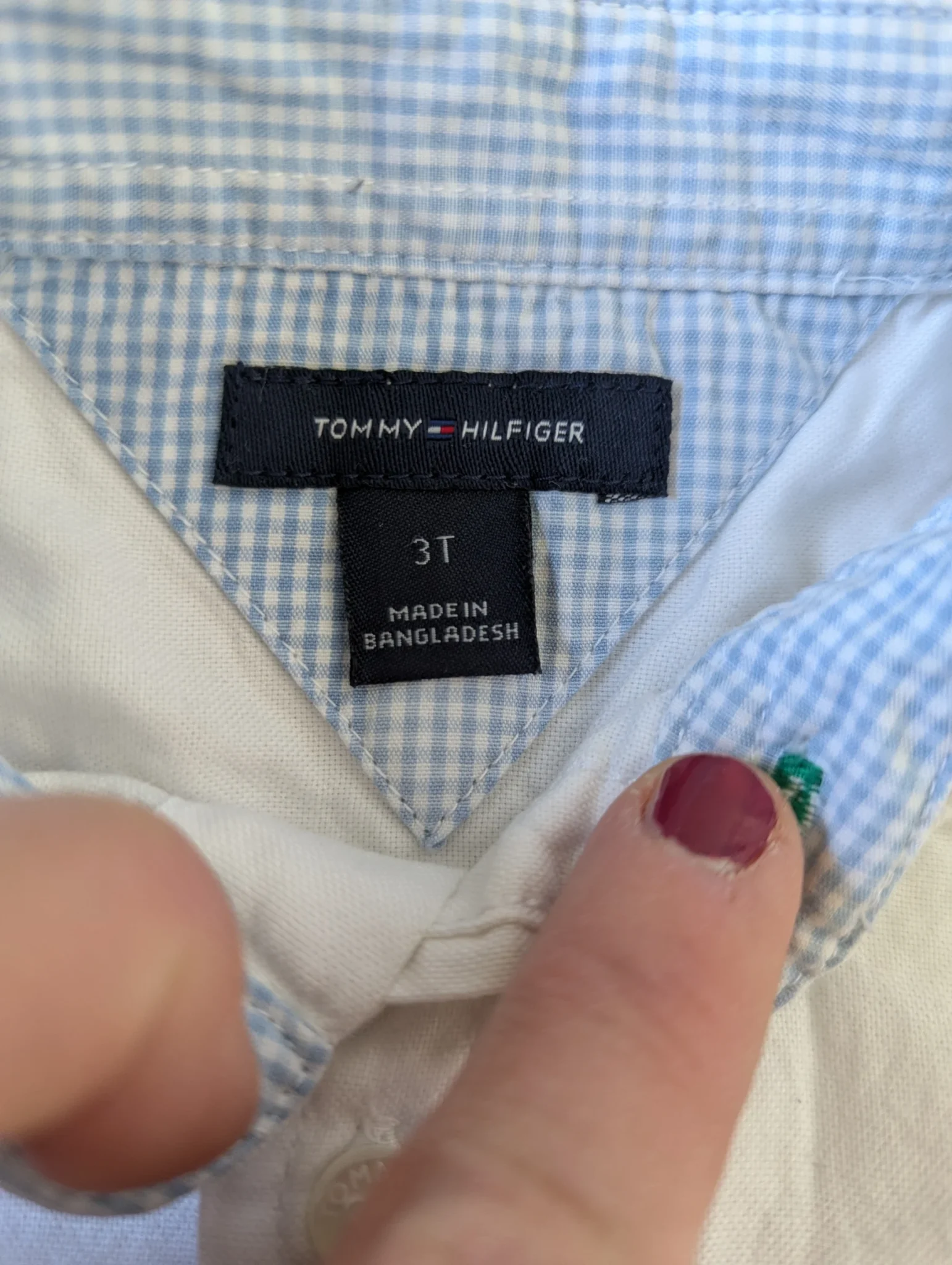 Image for Chemise blanche Tommy Hilfiger, 3T