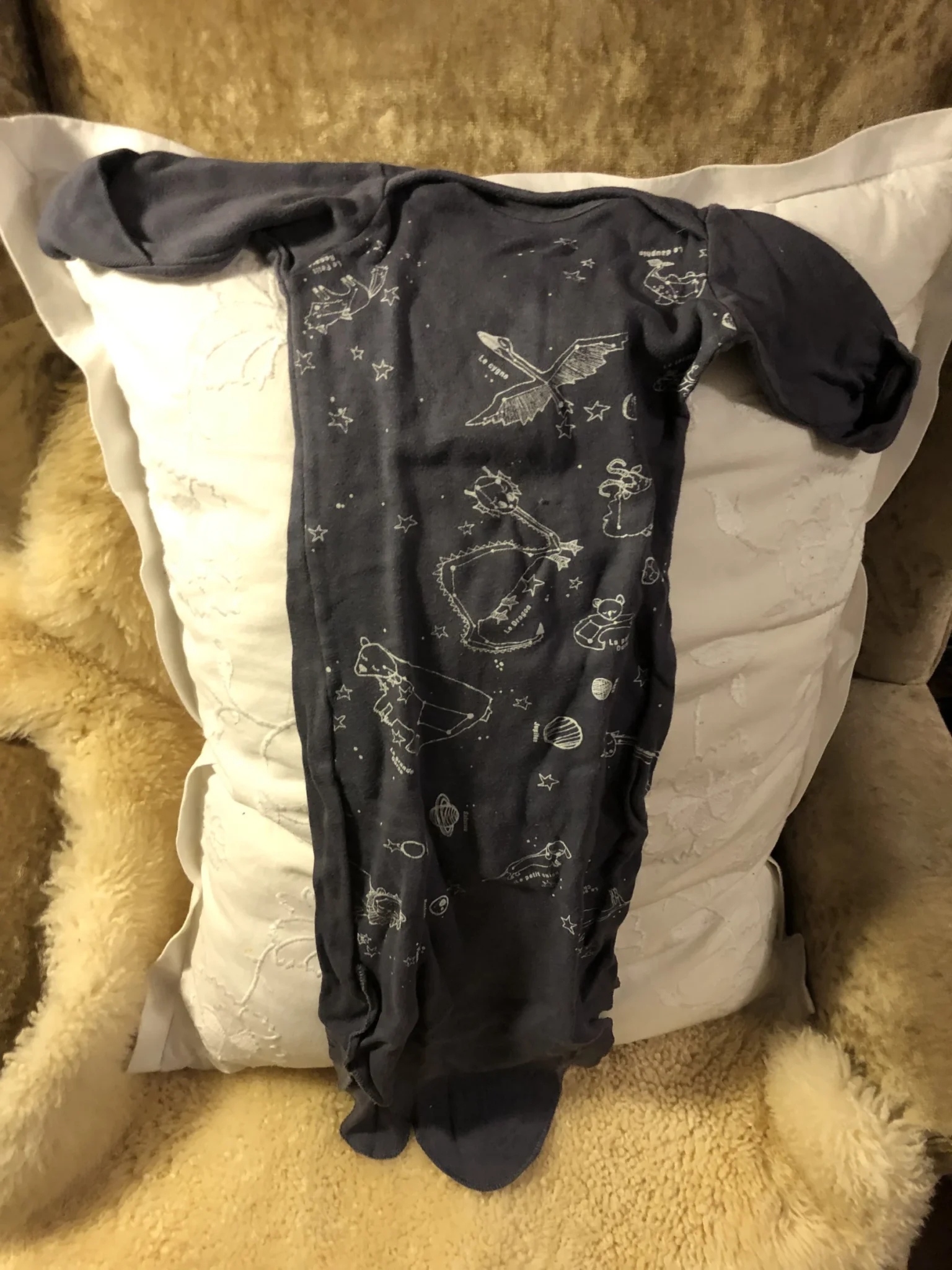 Featured image for Long-sleeved cotton constellation towel for newborn babies