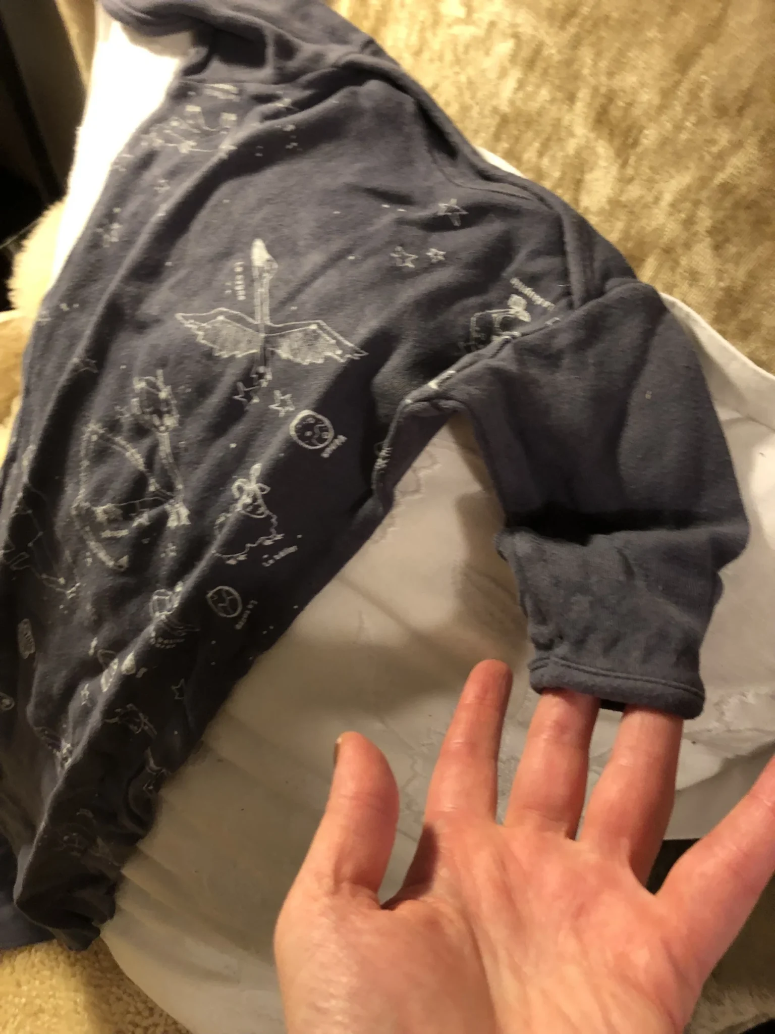 Image for Long-sleeved cotton constellation towel for newborn babies