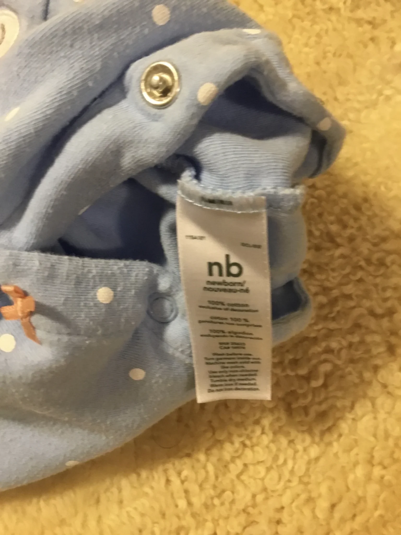 Image for Pyjamas pattes longues carters nb (0)