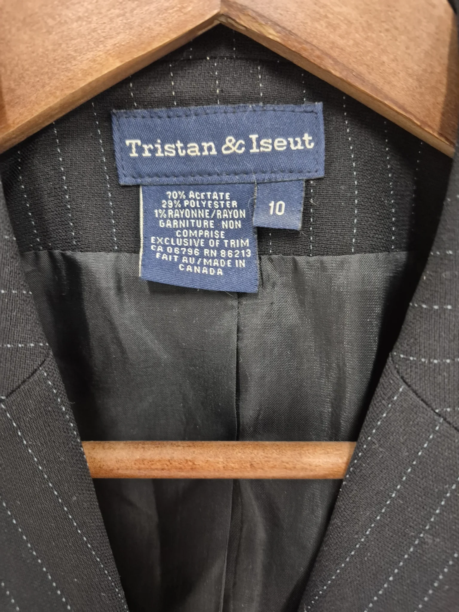 Image for Très beau veston vintage Tristan et Iseult