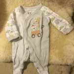 Featured thumbnail for Pyjama pattes longues 0 mois bébé naissant unisexe