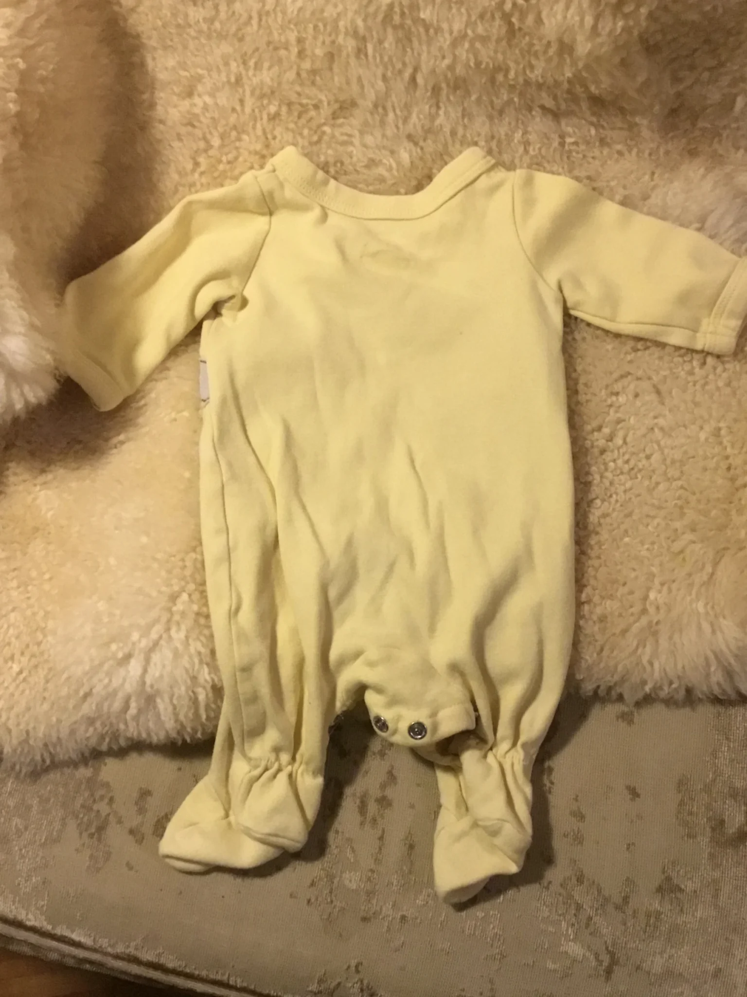 Image for Pyjama pattes longues 0 mois bébé naissant unisexe