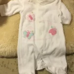 Featured thumbnail for Pyjama taille 1 mois imparfait pour bébé naissant fille