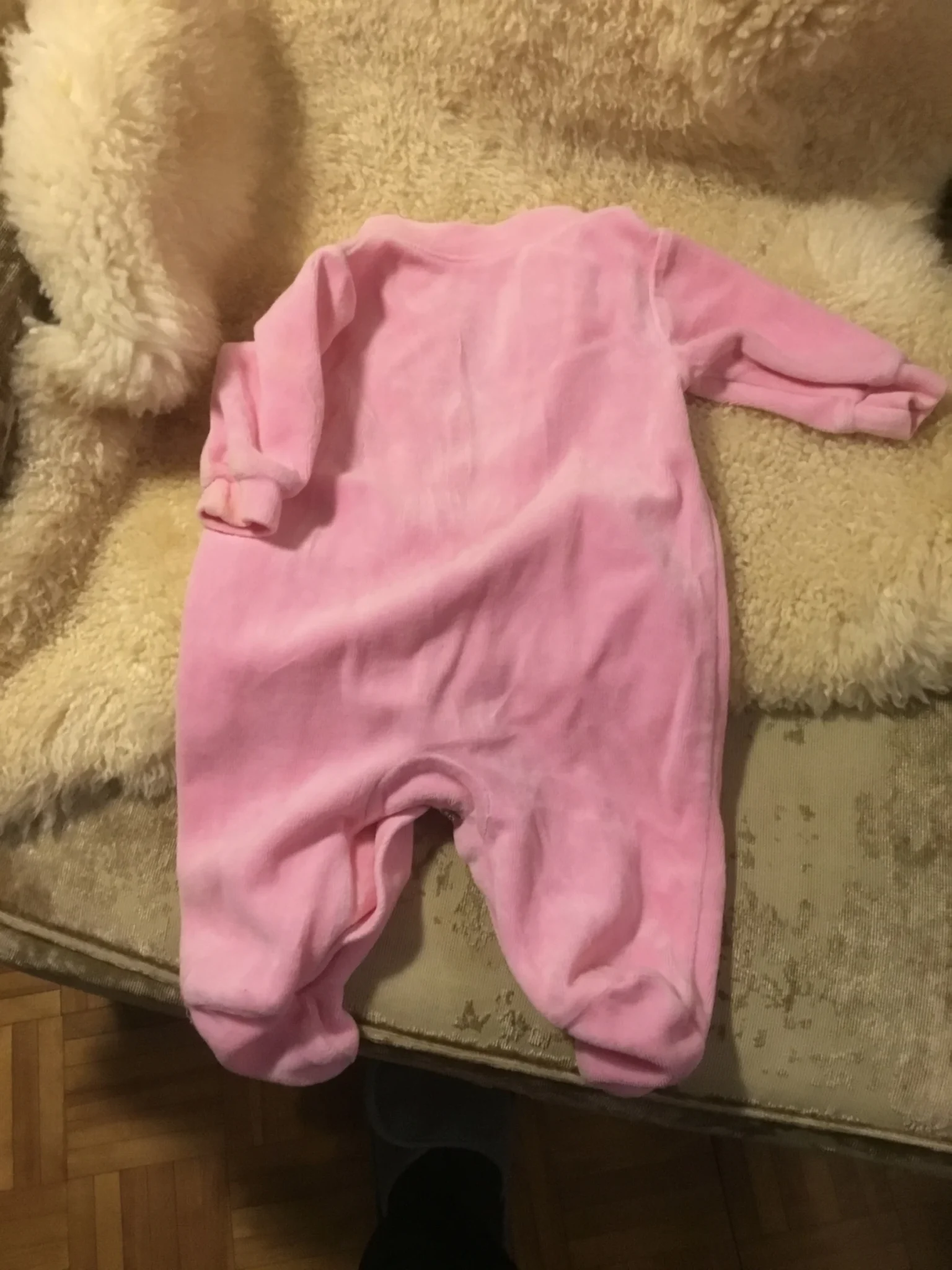 Image for Pyjama taille 1 mois imparfait pour bébé naissant fille