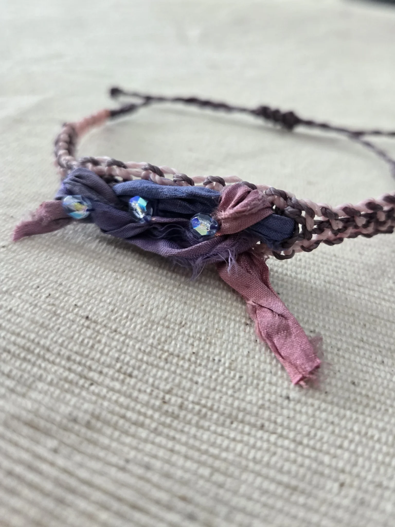 Featured image for Sage Bohème handmade bracelet