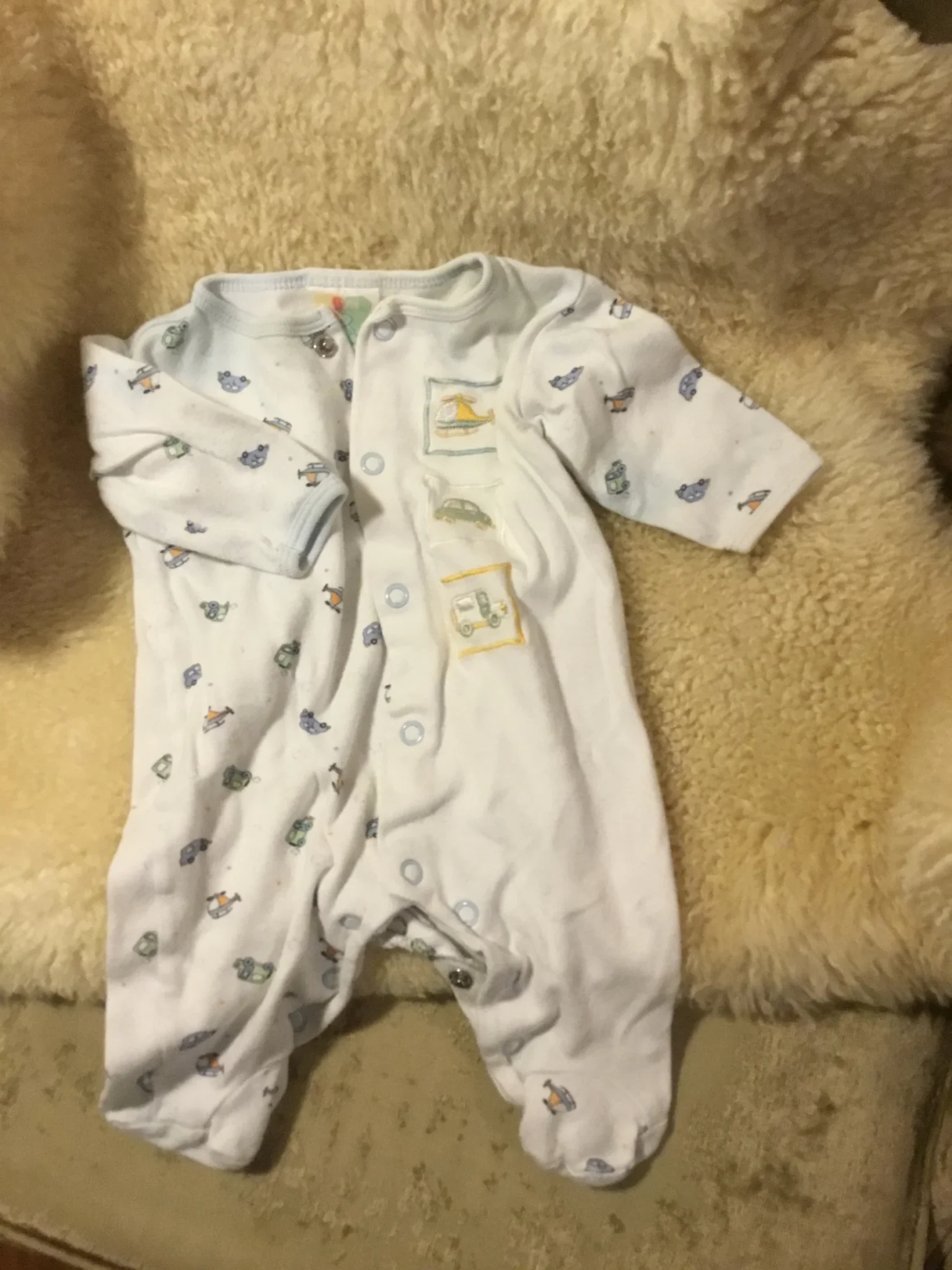 Featured image for Pyjama pattes longues imparfait 0 mois bébé unisexe