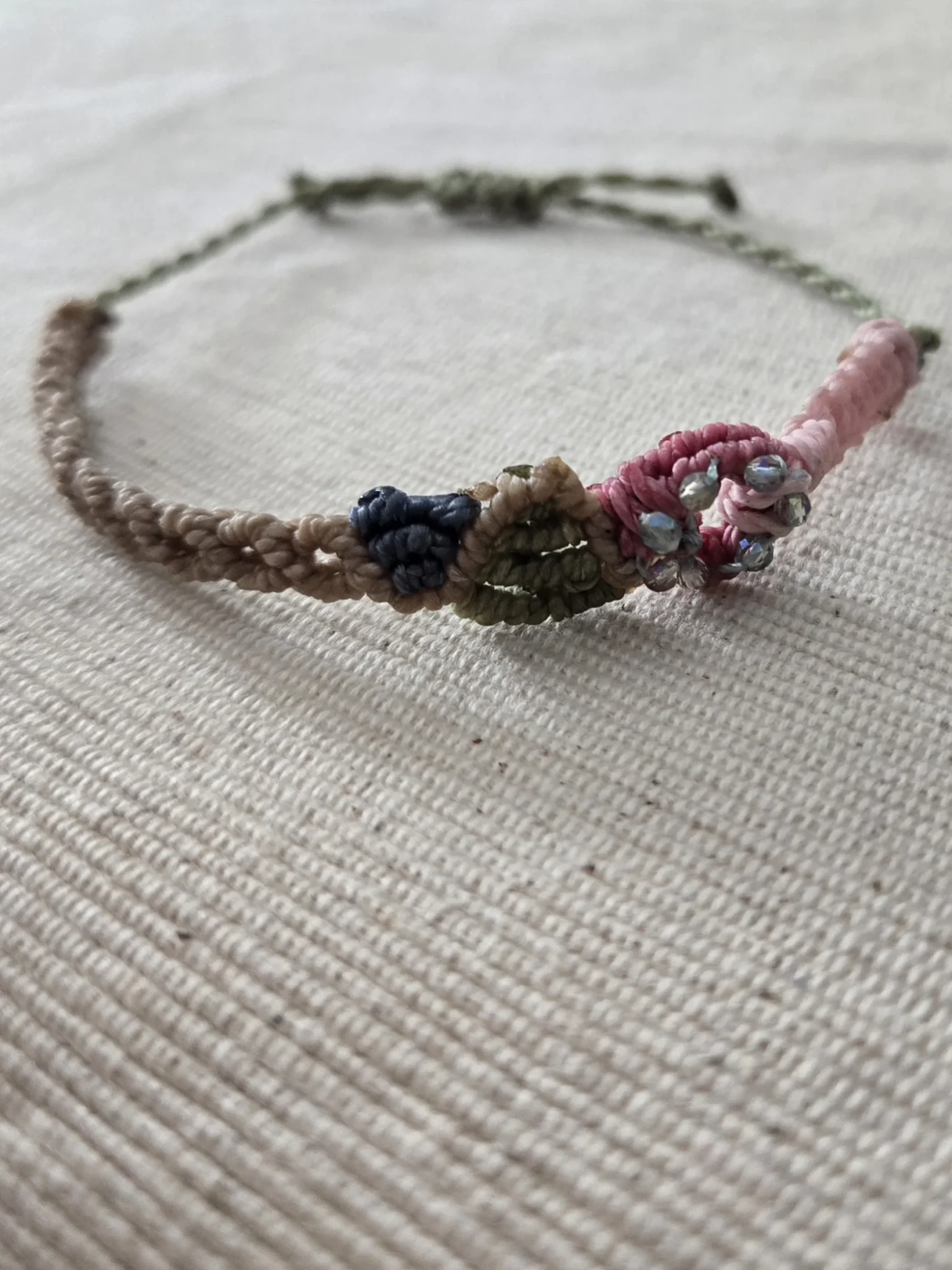 Featured image for Sage Bohème handmade bracelet