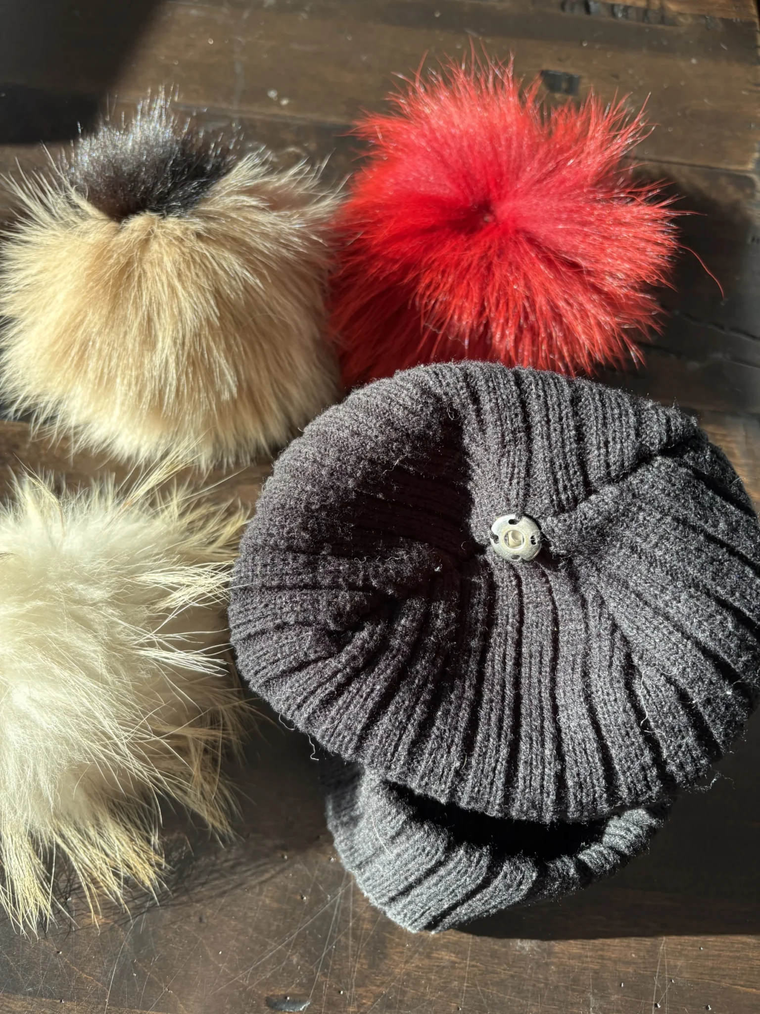 Image for Multi-pompon hat