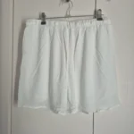 Thumbnail for Short blanche taille haute XS Small