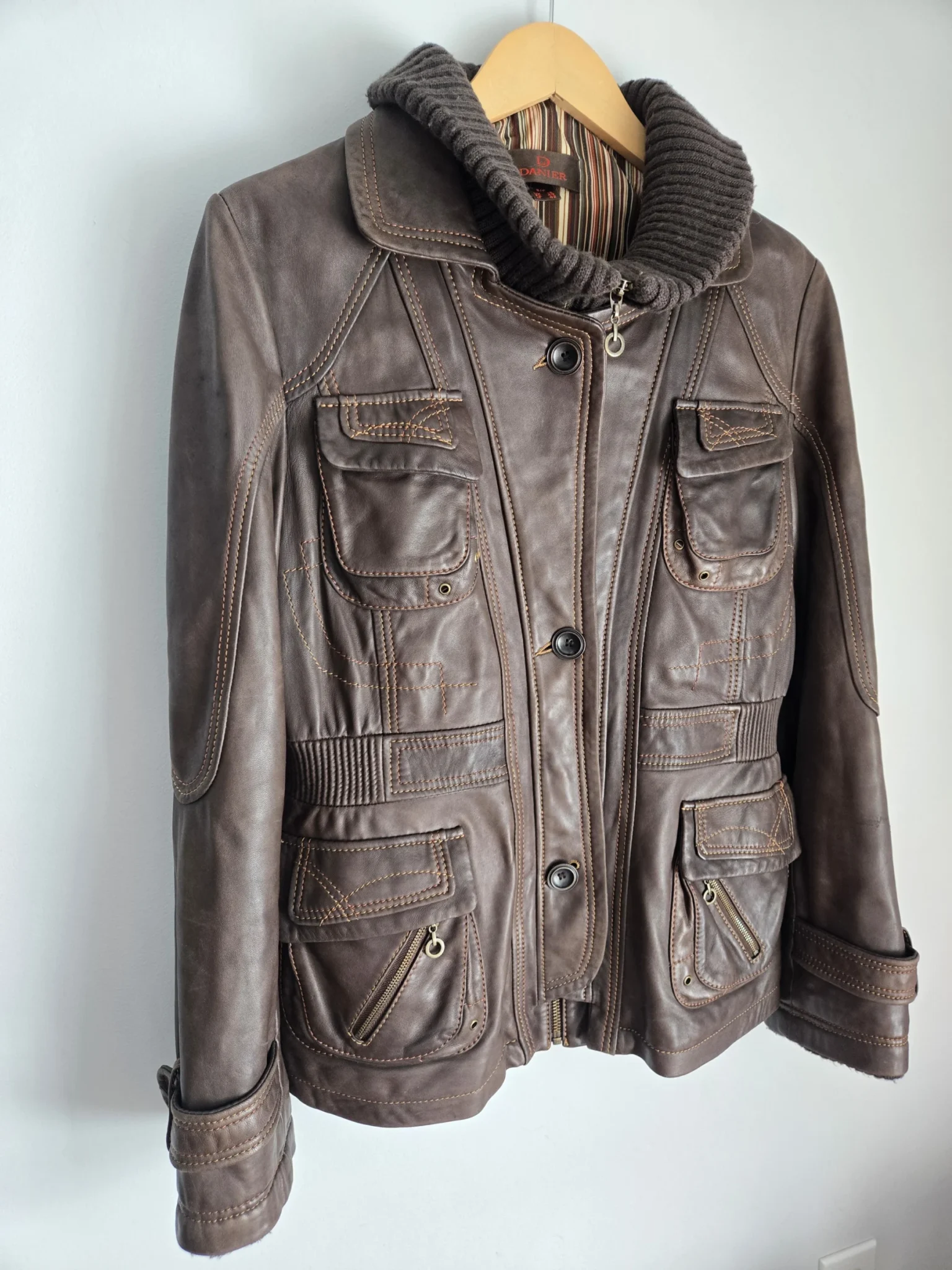 Featured image for Danier vintage leather coat