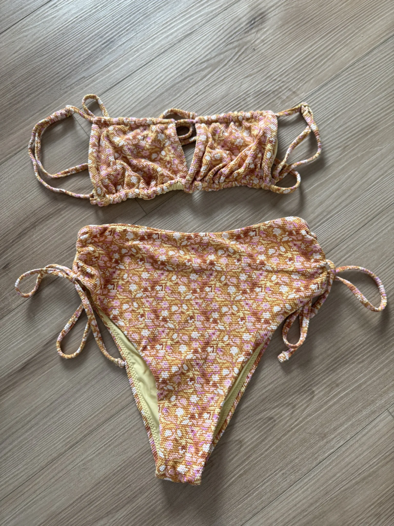 Featured image for Floral swimming costume set