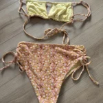 Thumbnail for Floral swimming costume set