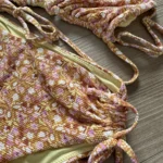 Thumbnail for Floral swimming costume set
