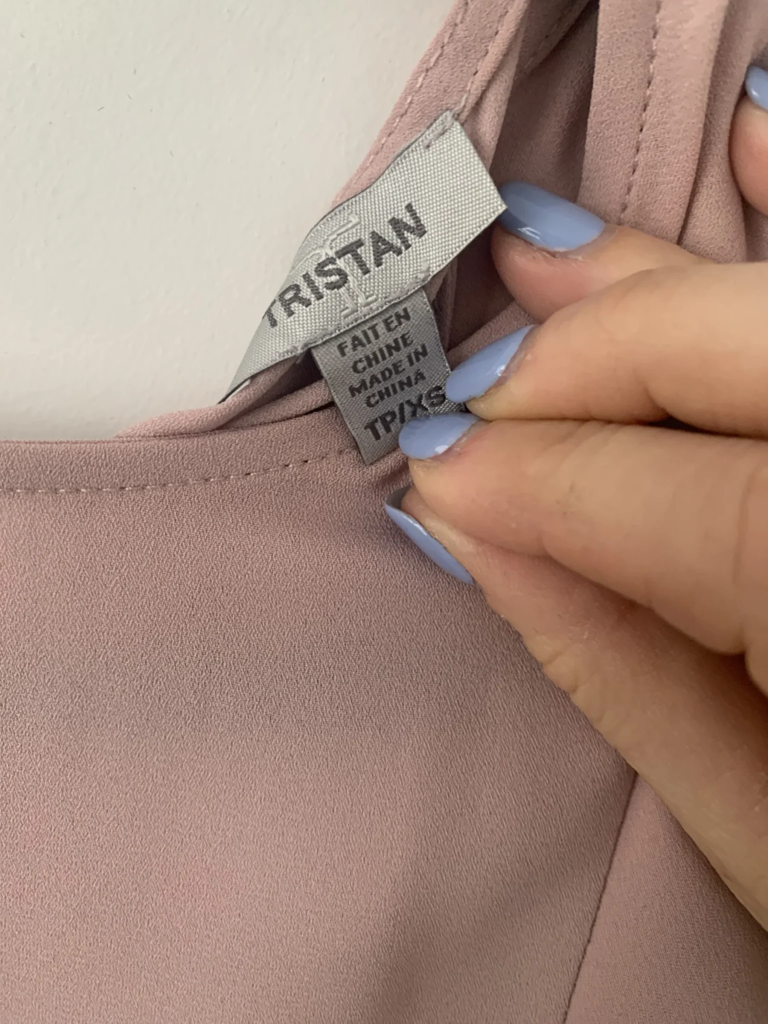 Image for Powder pink blouse Tristan - Size XS