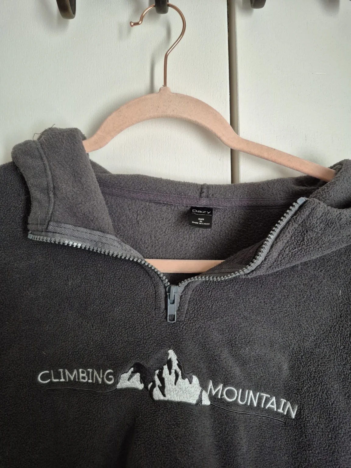 Image for Hoodie gris Climbing Mountain XL