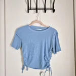 Featured thumbnail for Chandail Zara bleu pâle medium
