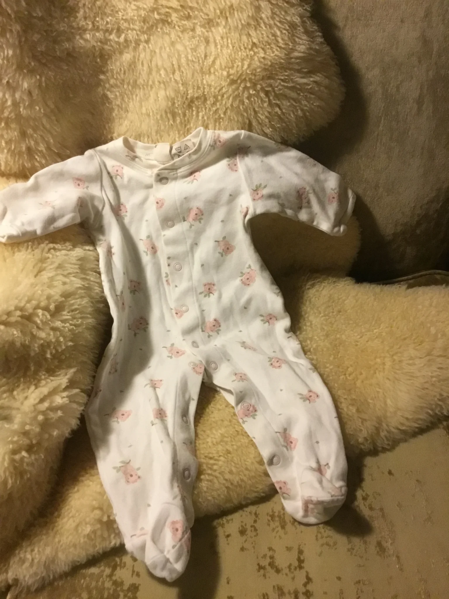 Featured image for Pyjama pattes longues coton bio 0 - 3 mois