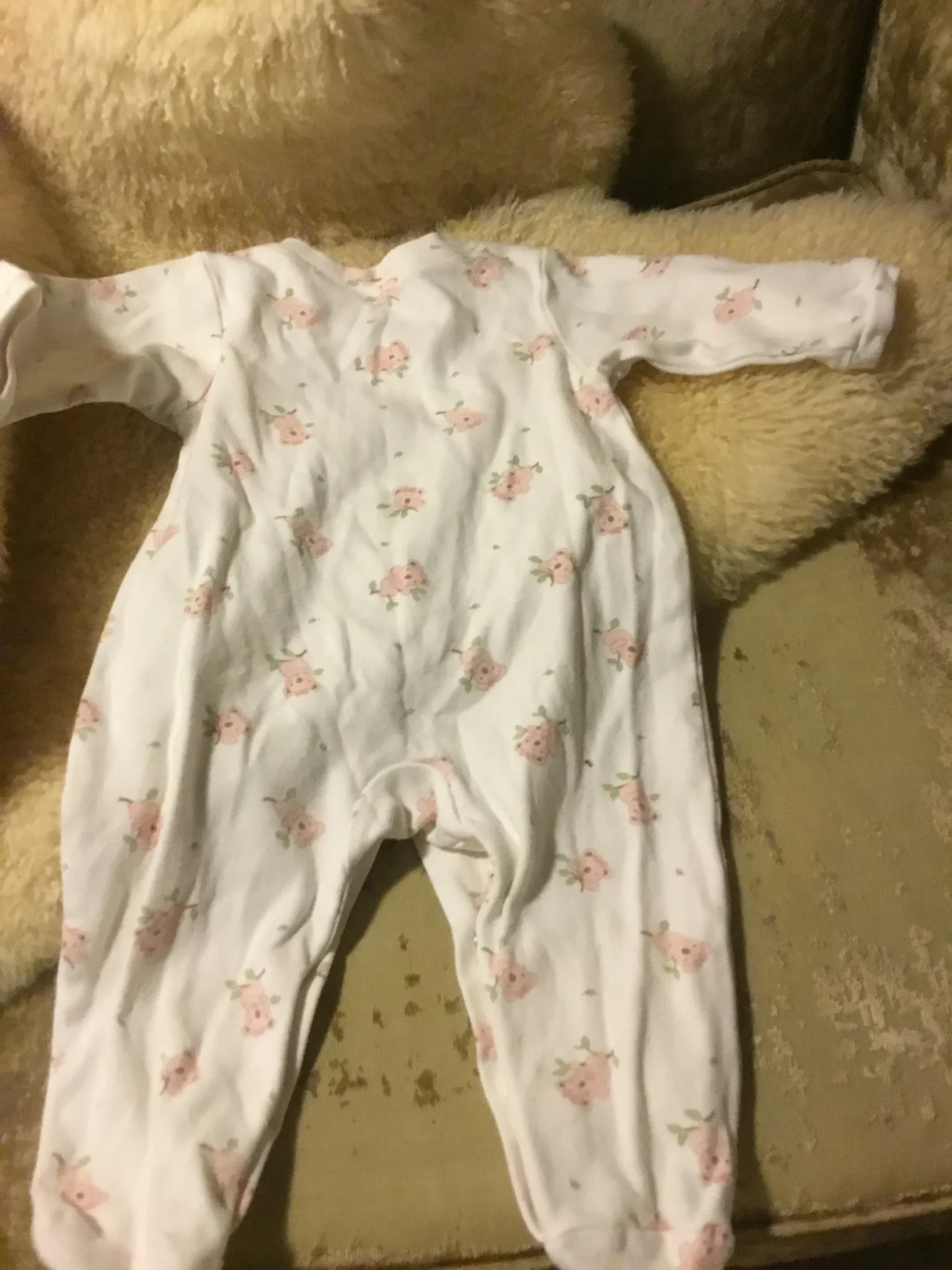 Image for Pyjama pattes longues coton bio 0 - 3 mois