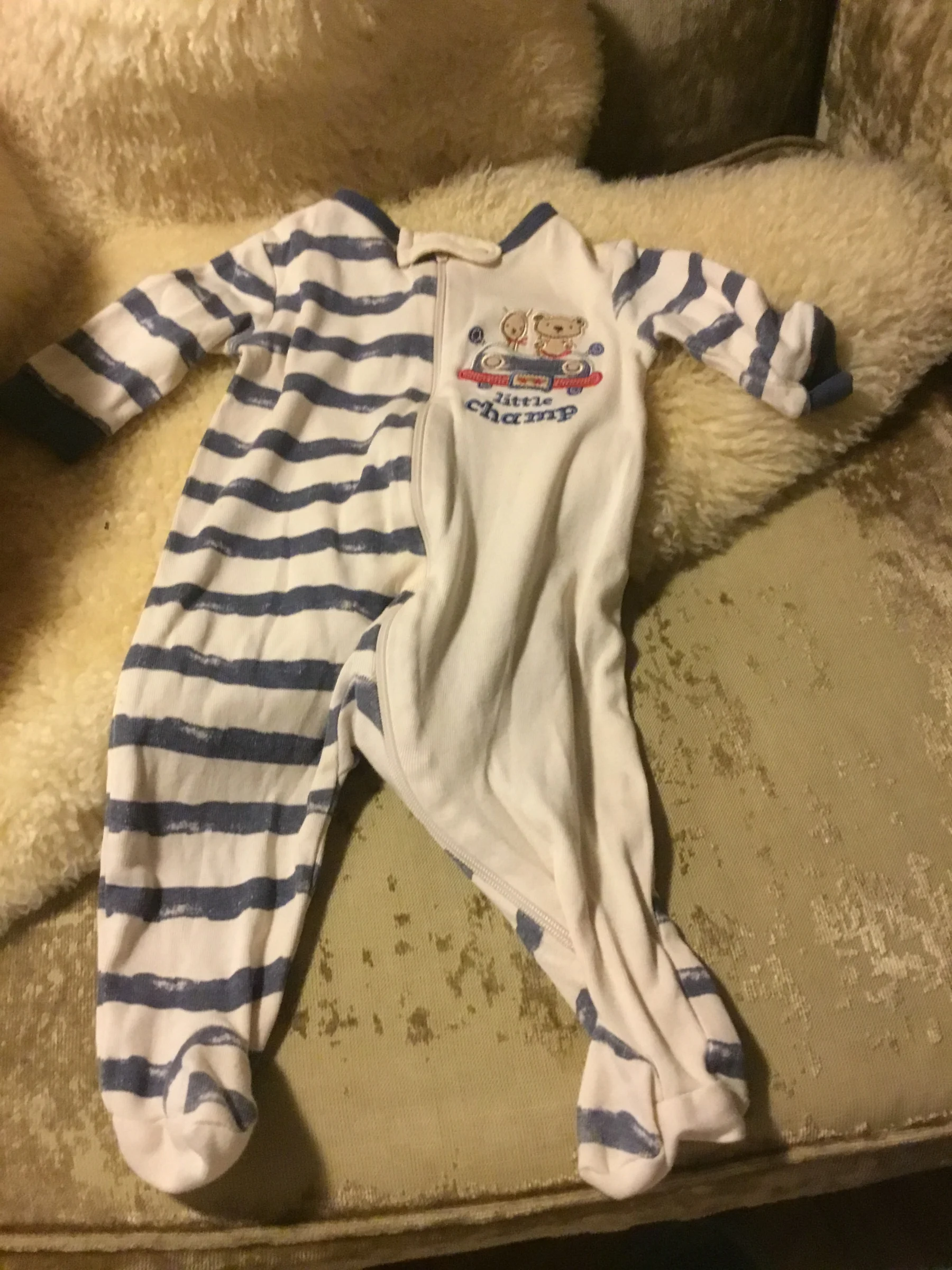 Pyjamas pattes longues pekkle bébé naissant unisexe Pekkle seconde main