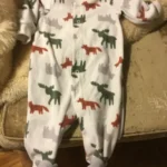Featured thumbnail for Pyjama pattes longues polar carter’s nouveau né (0) bébé unisexe
