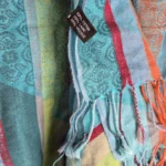 Featured thumbnail for Colourful woven scarf