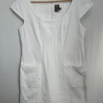 Featured thumbnail for White dress in broderie anglaise Ann Taylor
