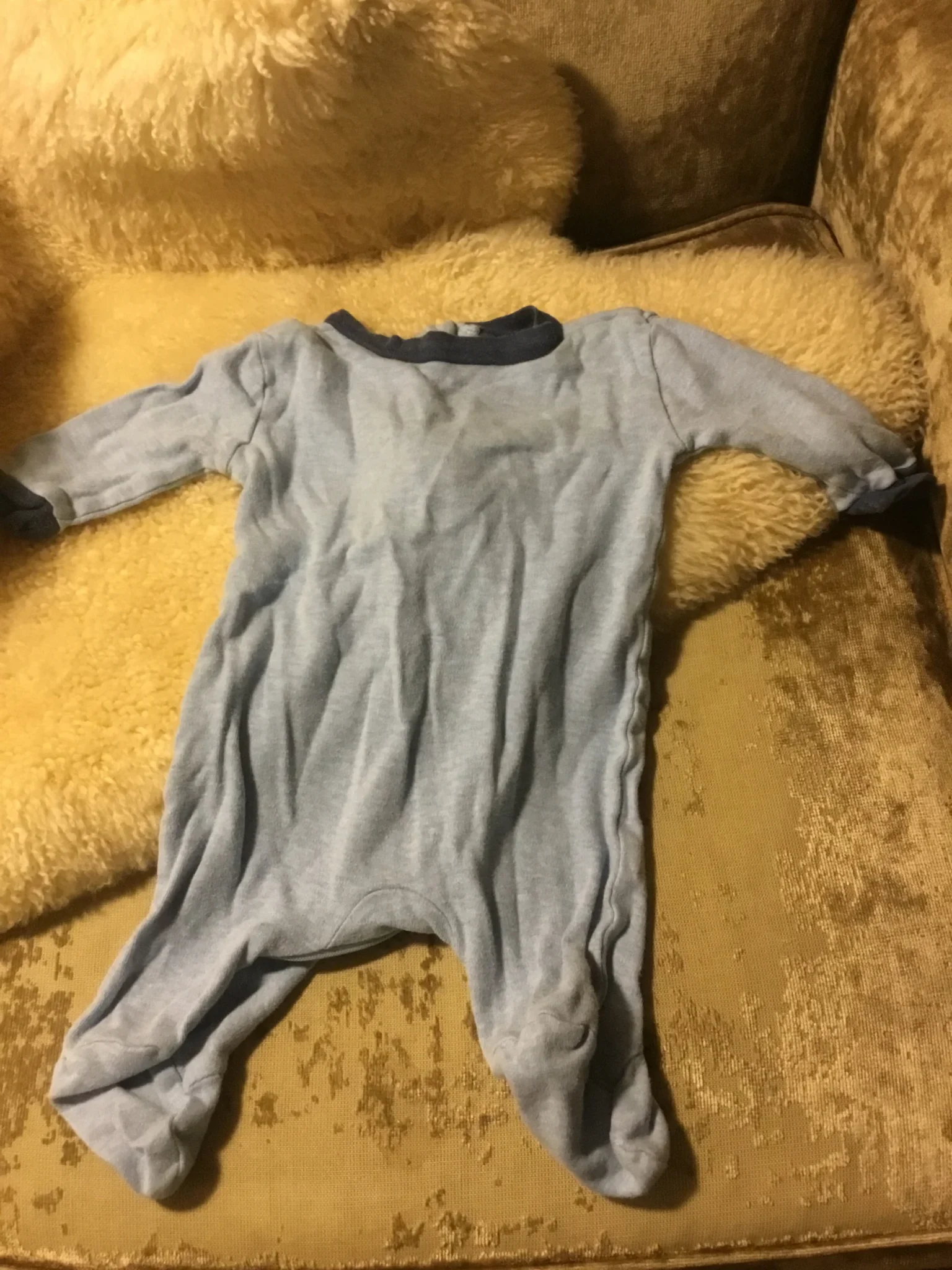 Image for Pyjama pattes longues George bébé naissant unisexe