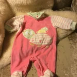 Featured thumbnail for Pyjama pattes chaud bébé naissant fille