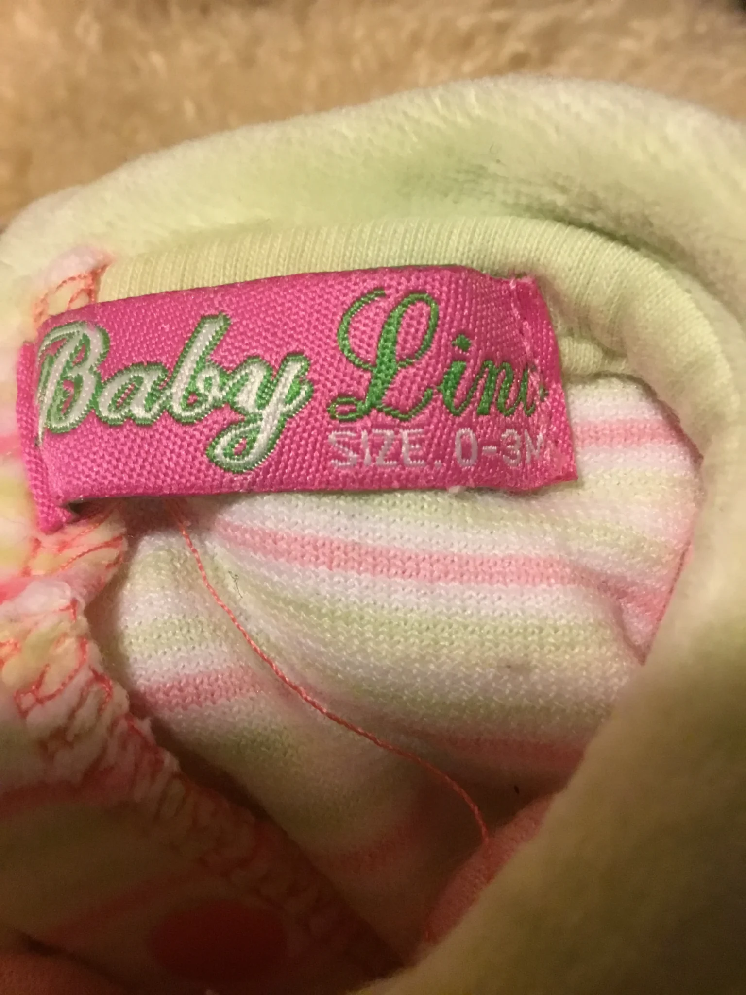 Image for Pyjama pattes chaud bébé naissant fille