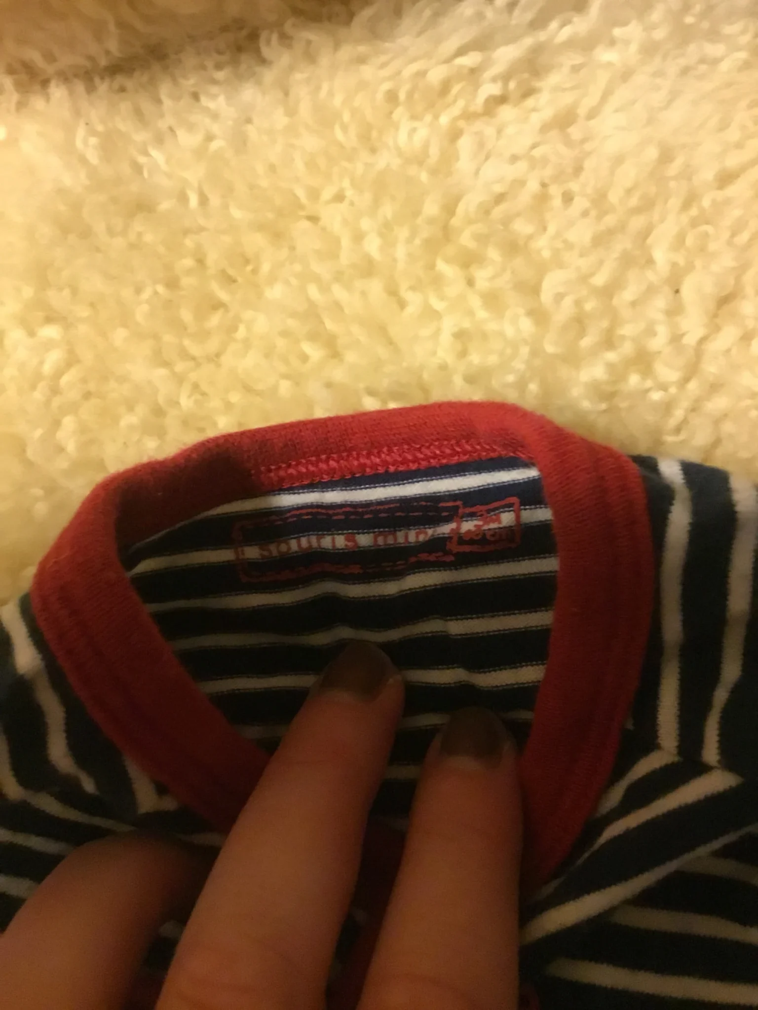 Image for Pyjama pattes longues souris mini bébé naissant unisexe