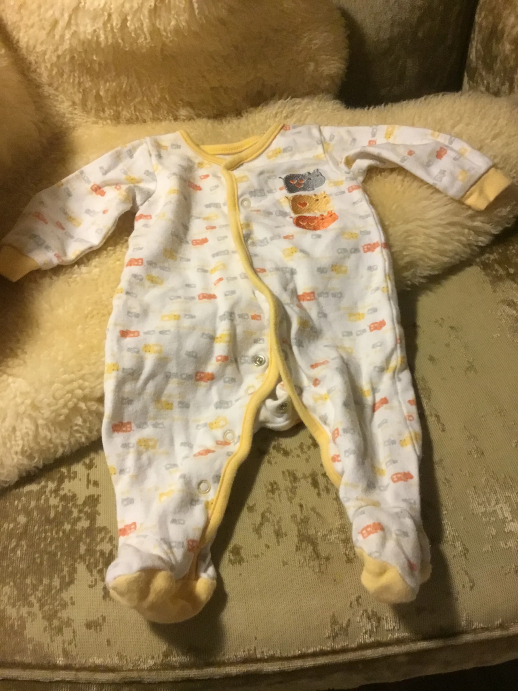 Magnifique pyjama pattes longues Petit LEM bébé naissant unisexe Petit Lem seconde main