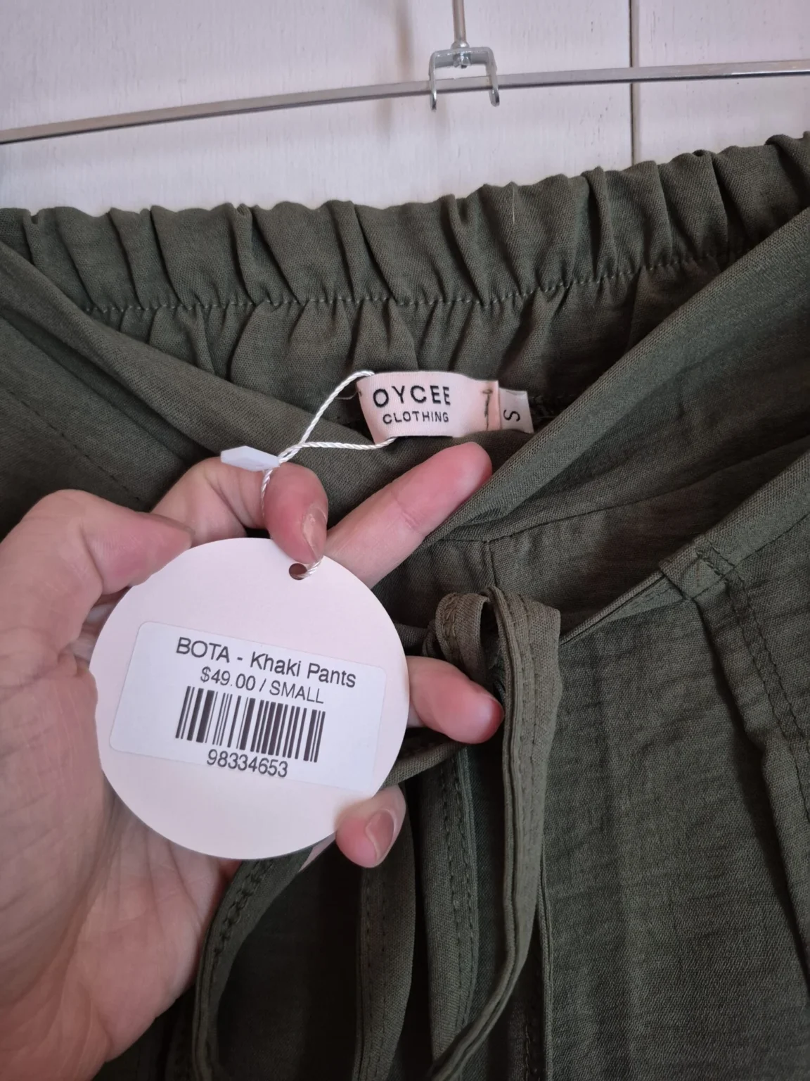 Image for Pantalon Oycee taille haute Small