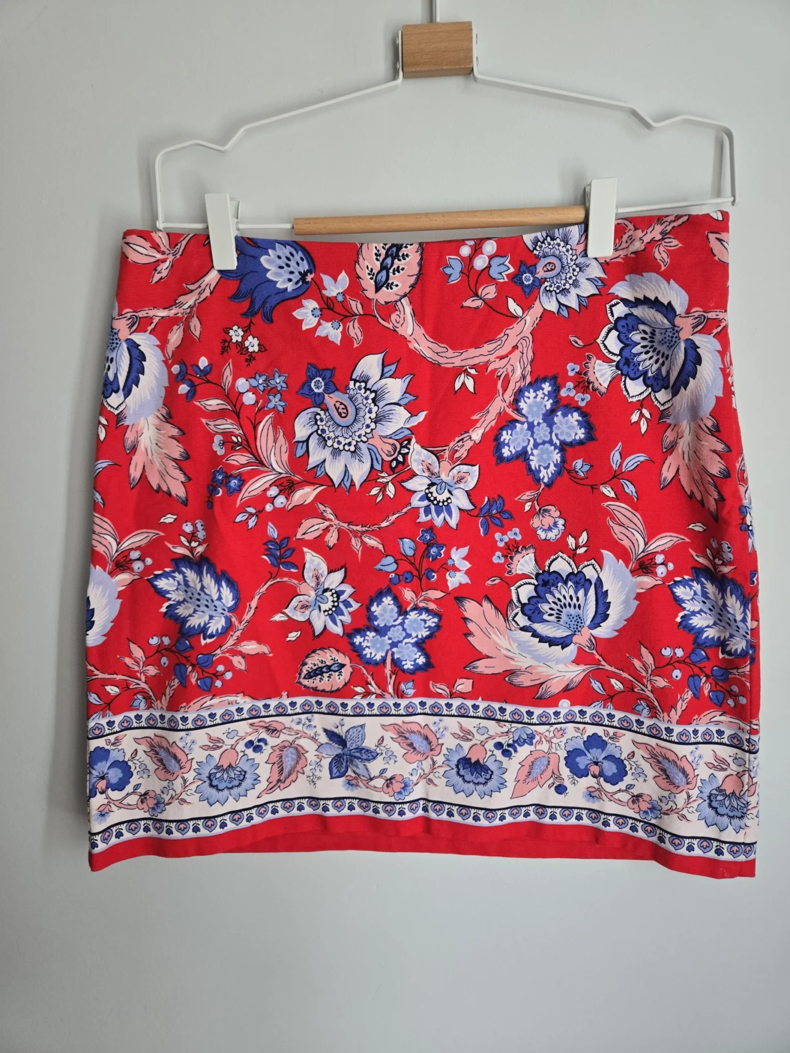 Featured image for Floral structured short skirt Talbots