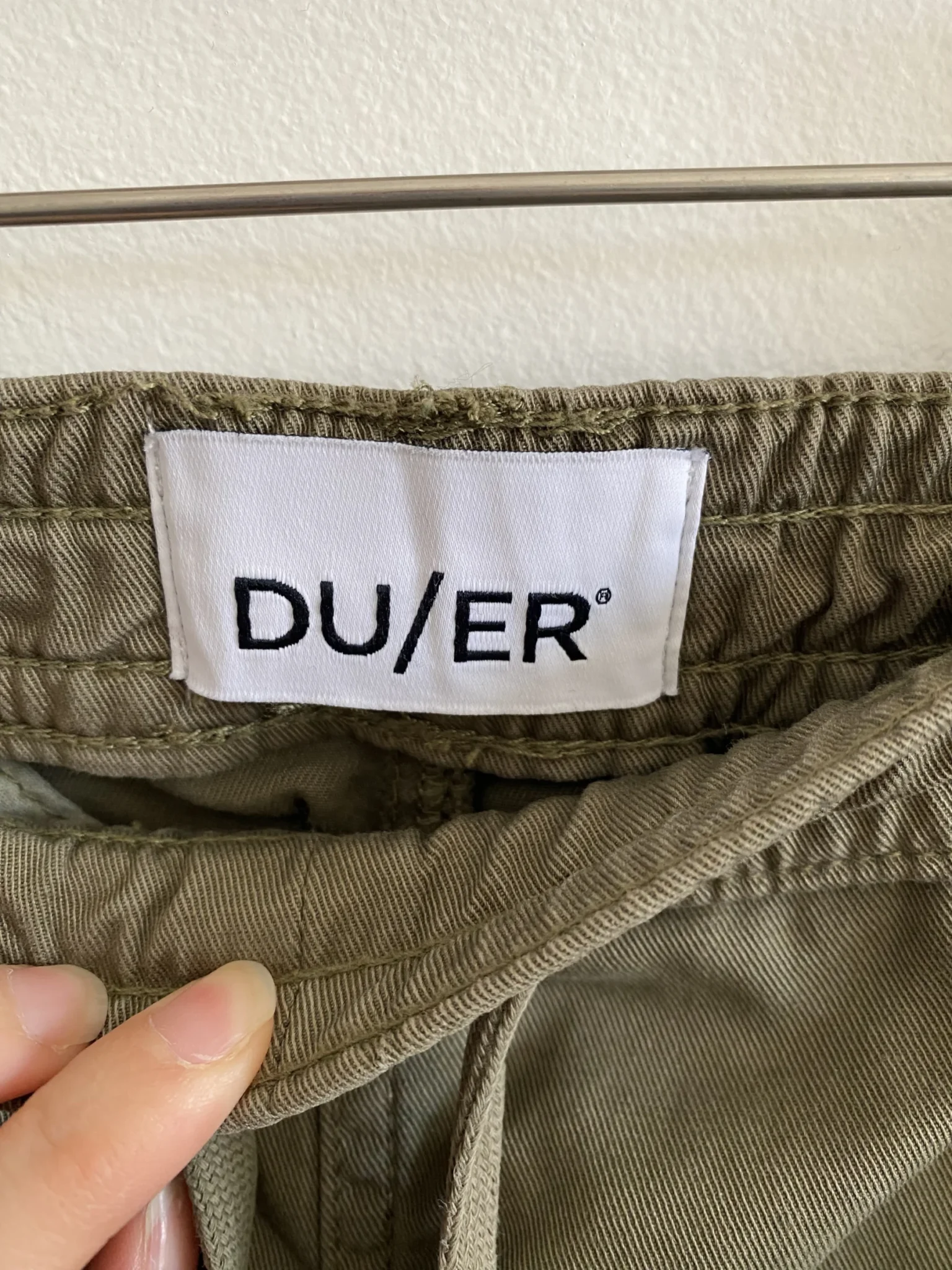 Image for Pantalon khaki cargo Durer