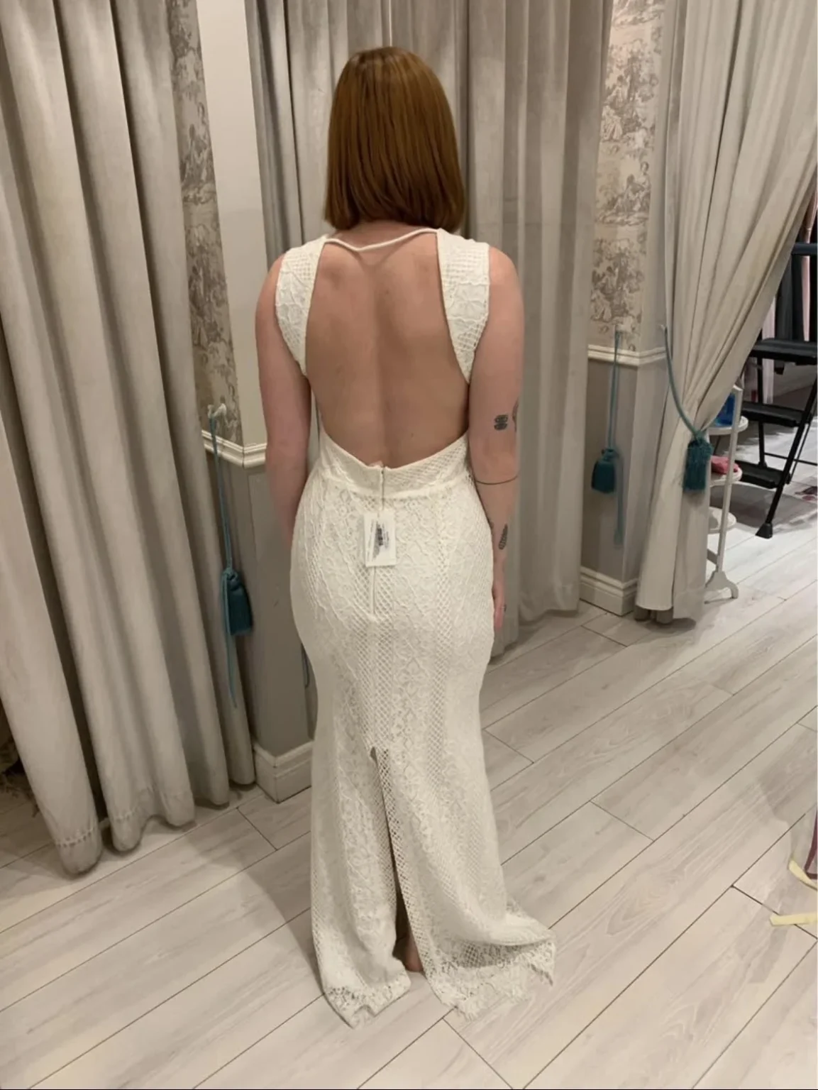 Image for Open back wedding dress