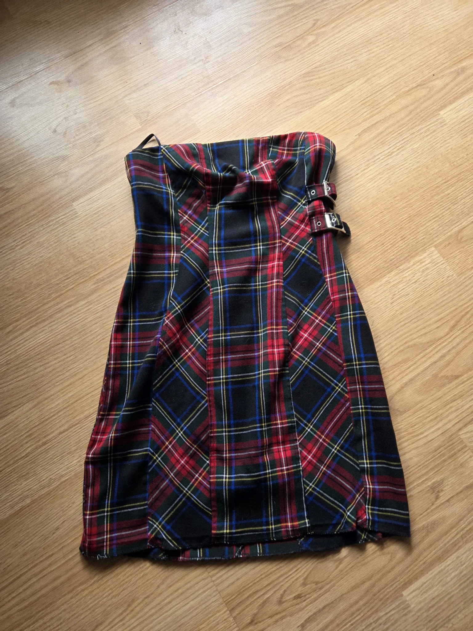 Featured image for Robe motif tartan