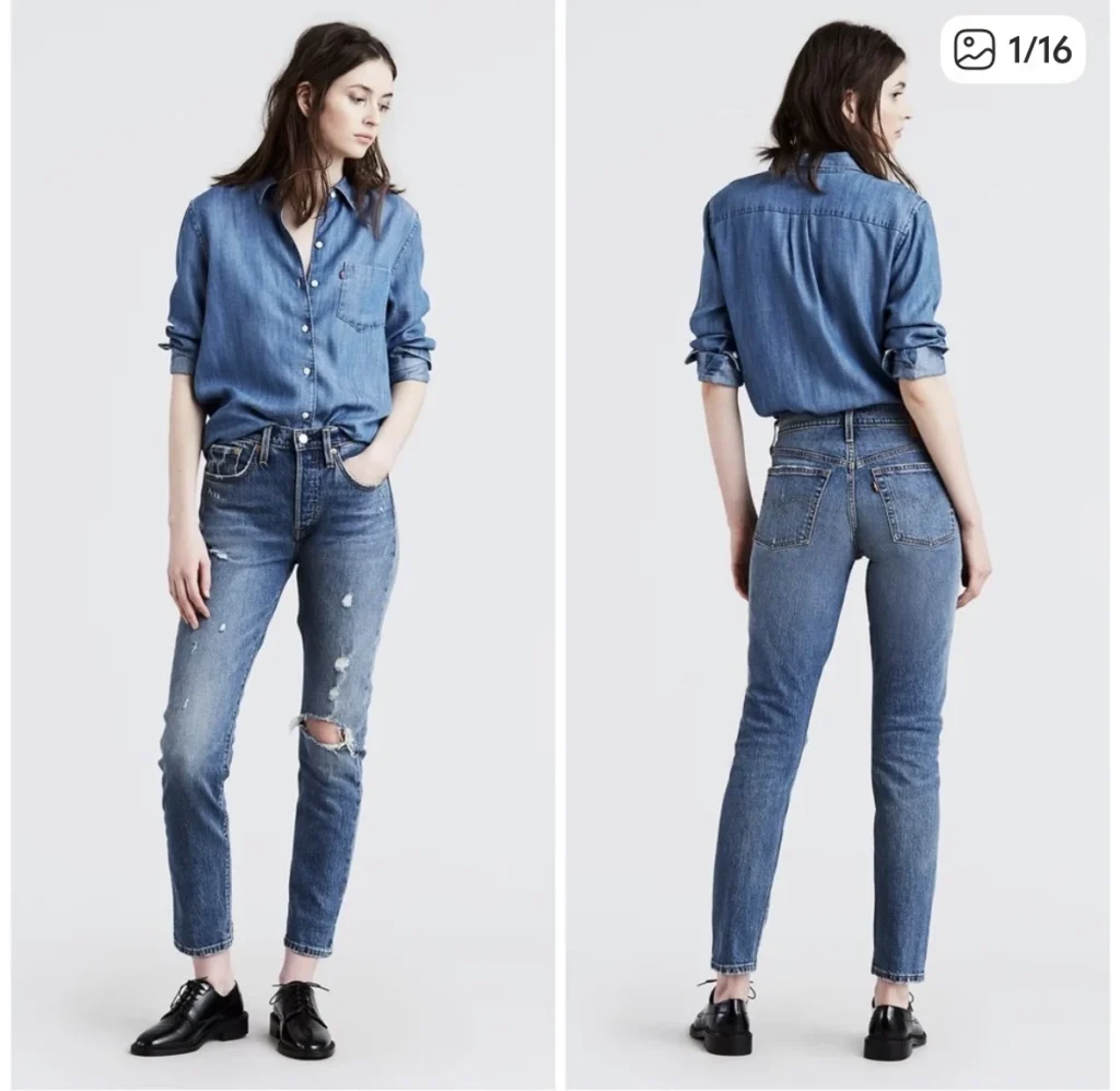 Image for Rare Levi's 501 skinny