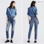 Thumbnail for Rare Levi's 501 skinny