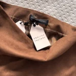 Thumbnail for English factory faux suede skirt