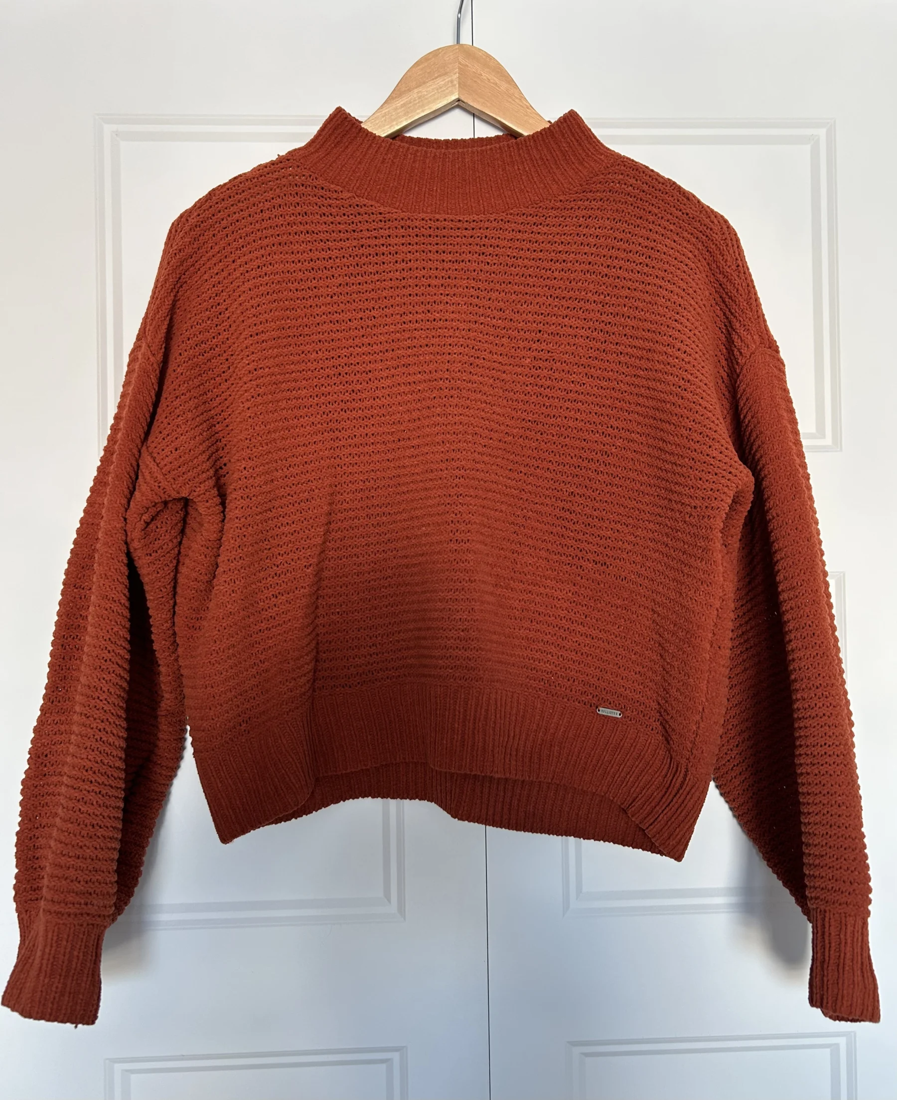 Hollister burnt orange jumper Hollister seconde main
