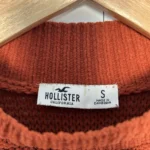 Thumbnail for Chandail orange brûlé Hollister