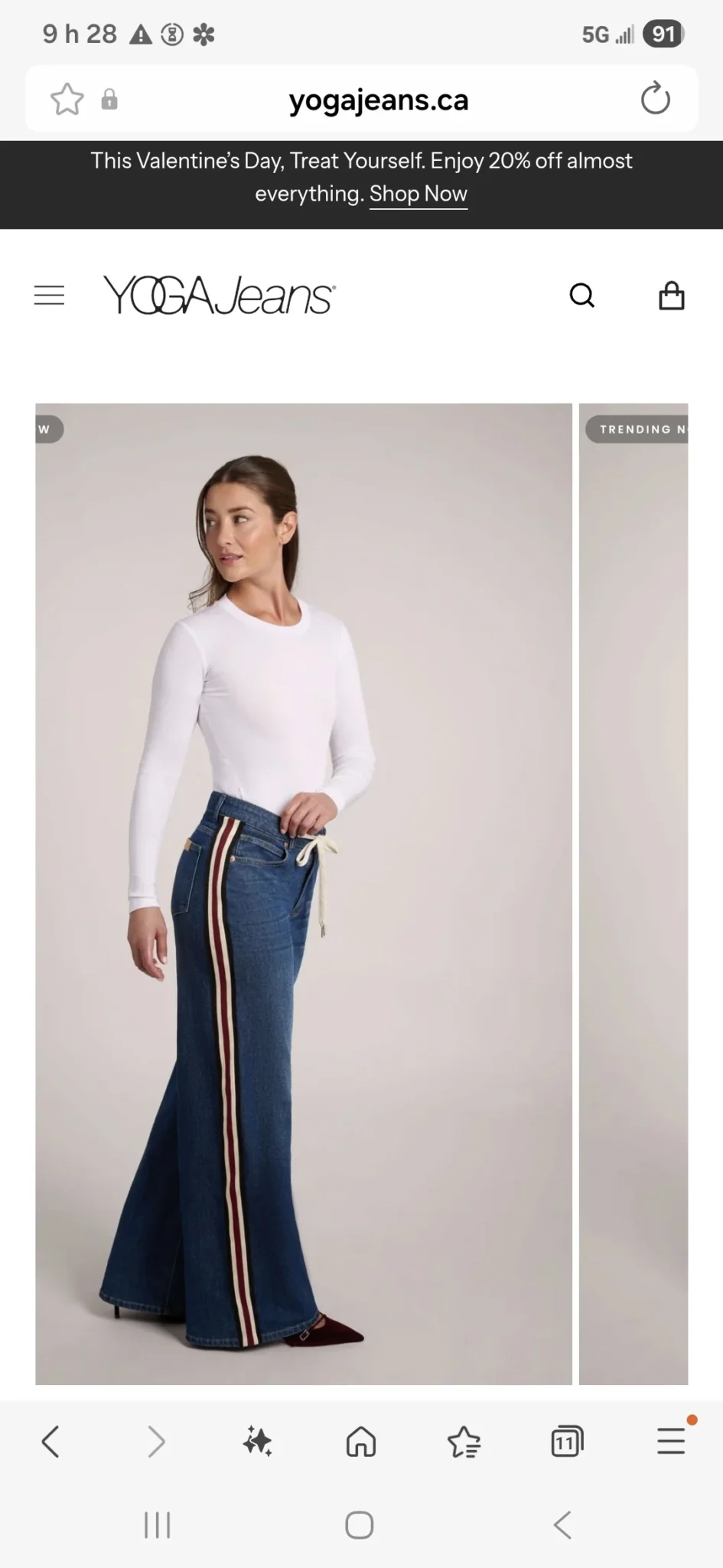 Image for Yoga jeans Neuf!34