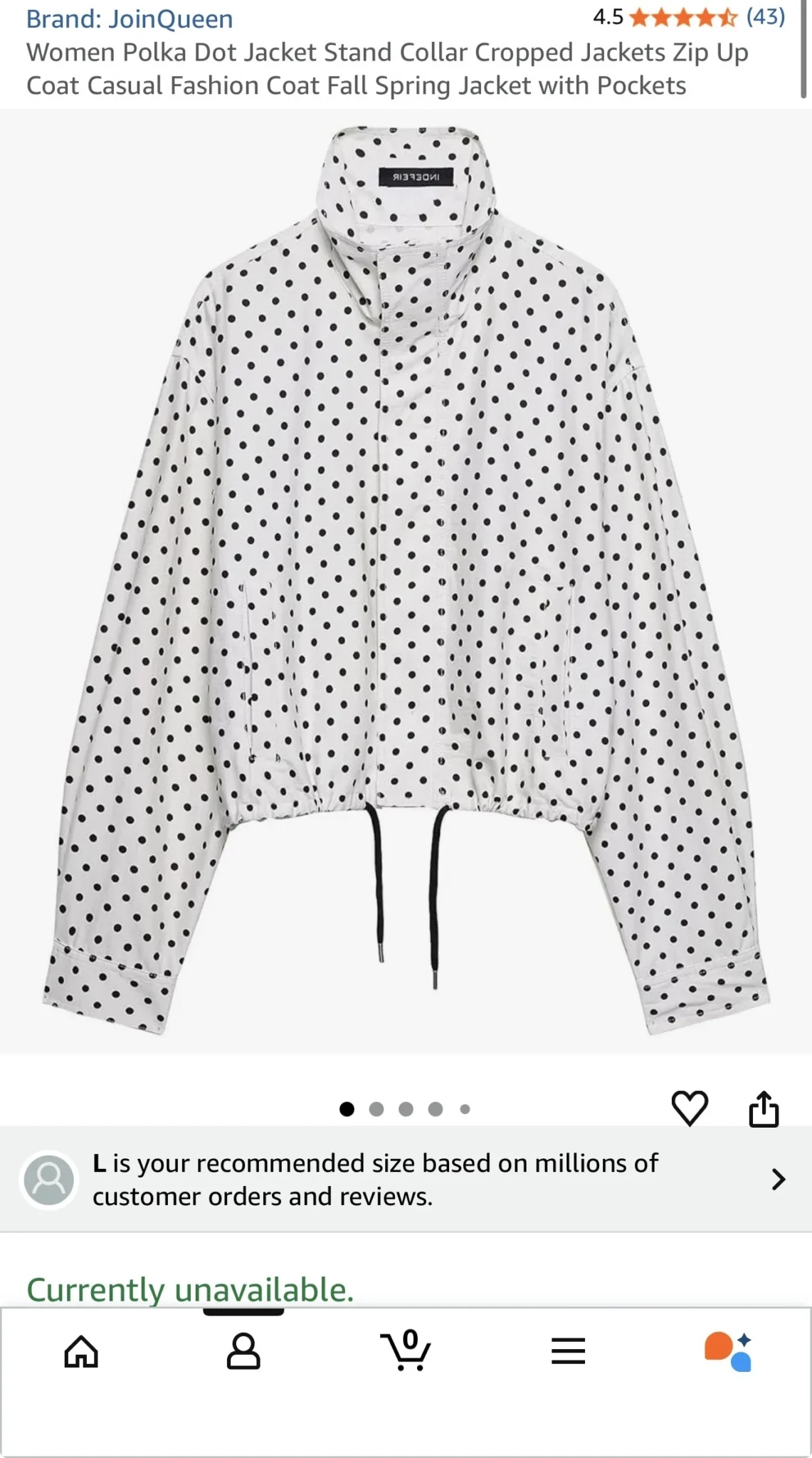 Image for Polka-dot coat