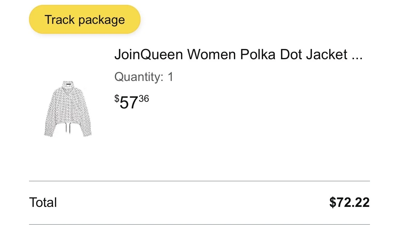Image for Polka-dot coat