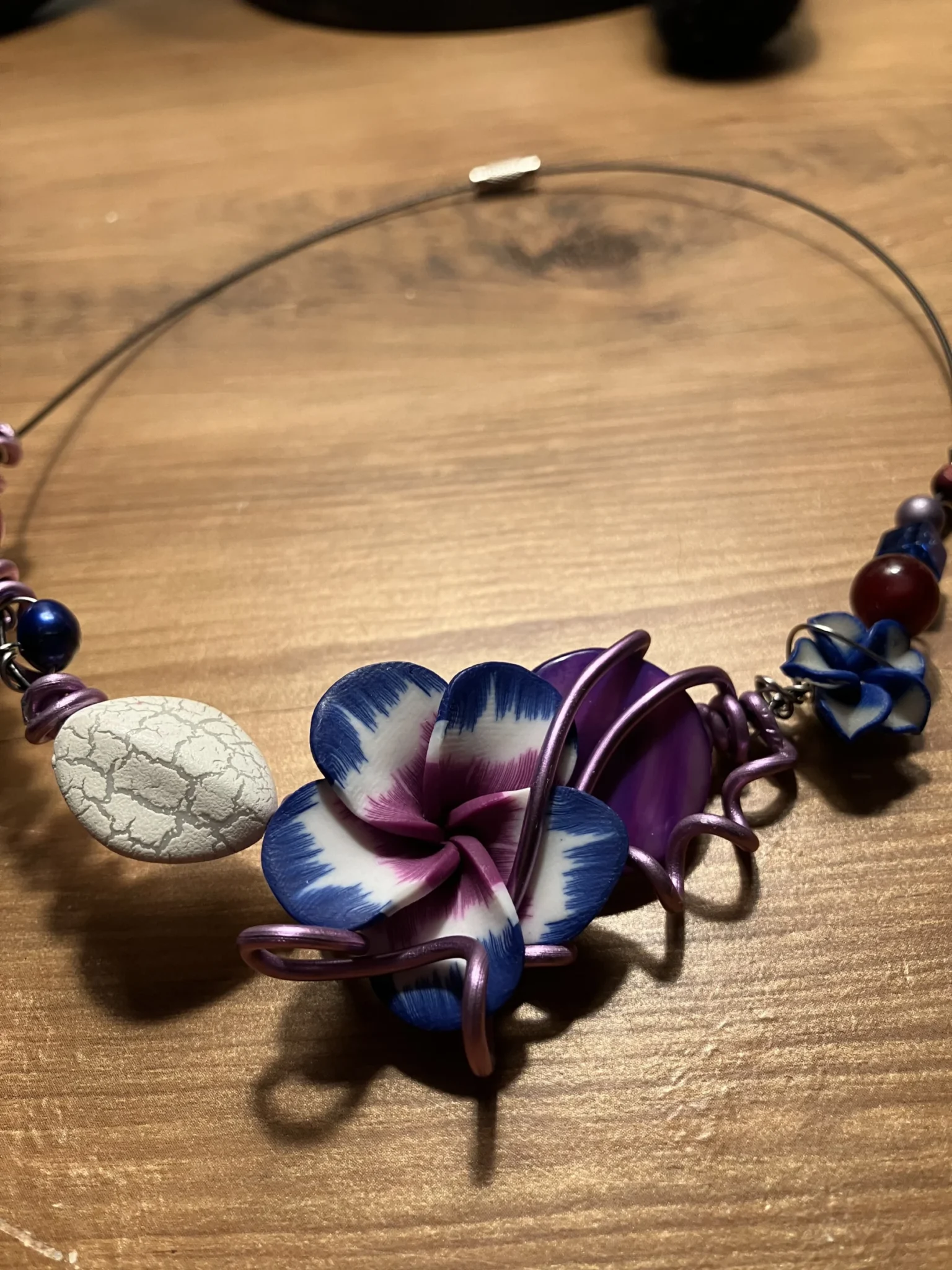 Featured image for Collier floral fait à la main