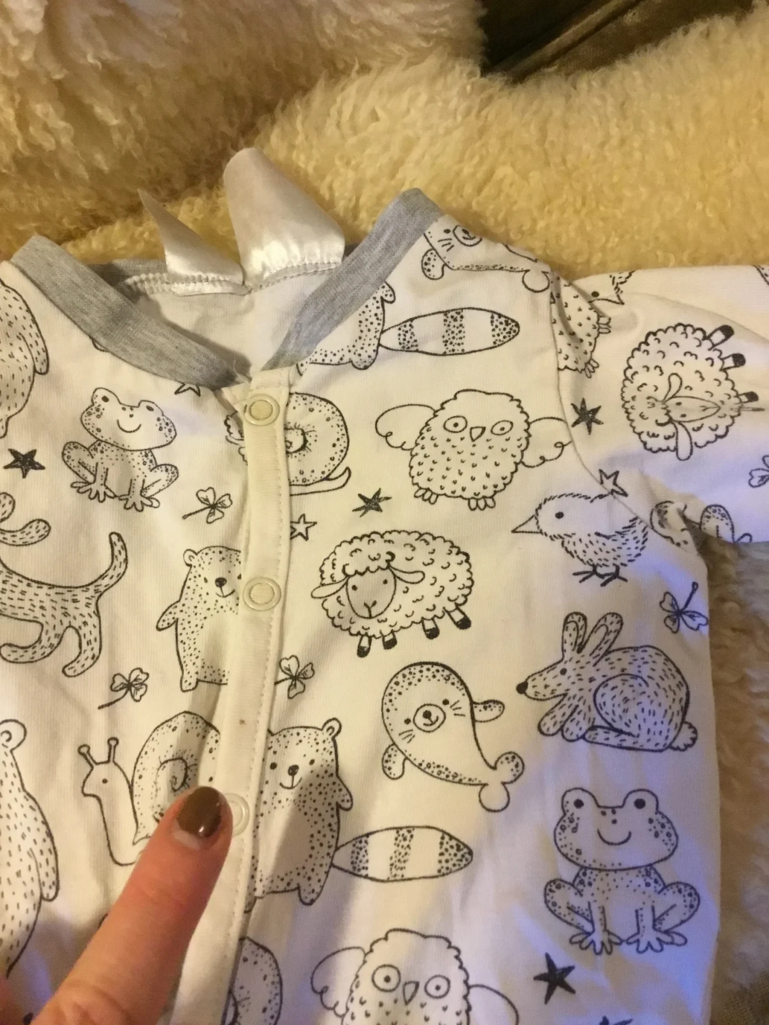 Image for Pyjama h et m pattes longues 2 - 4 mois bébé unisexe